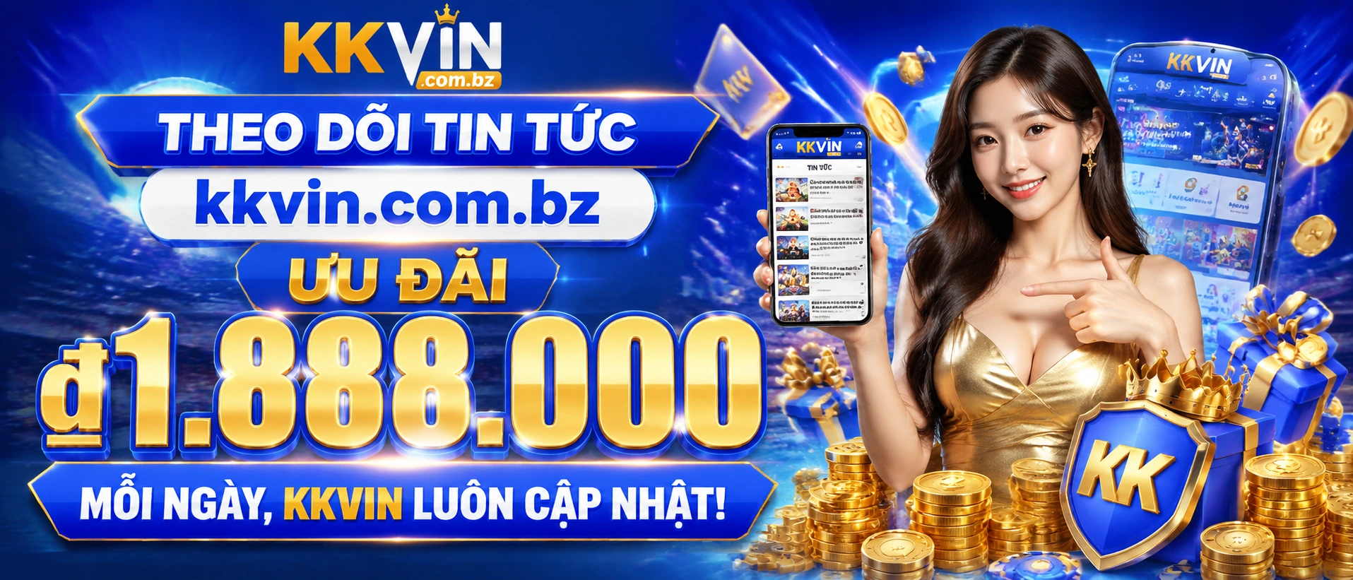 Minh họa danh mục tin tức và các chủ đề liên quan trên kkvin